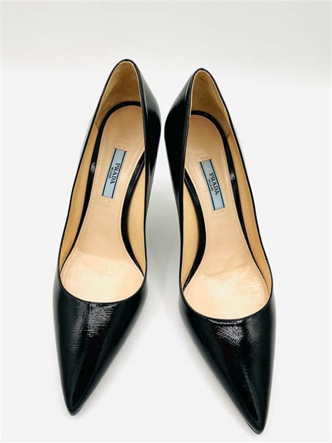 prada saffiano platform pump|Prada Saffiano Leather Pump (Women) .